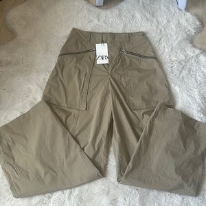 NWT ZARA WIDE LEG PANTS